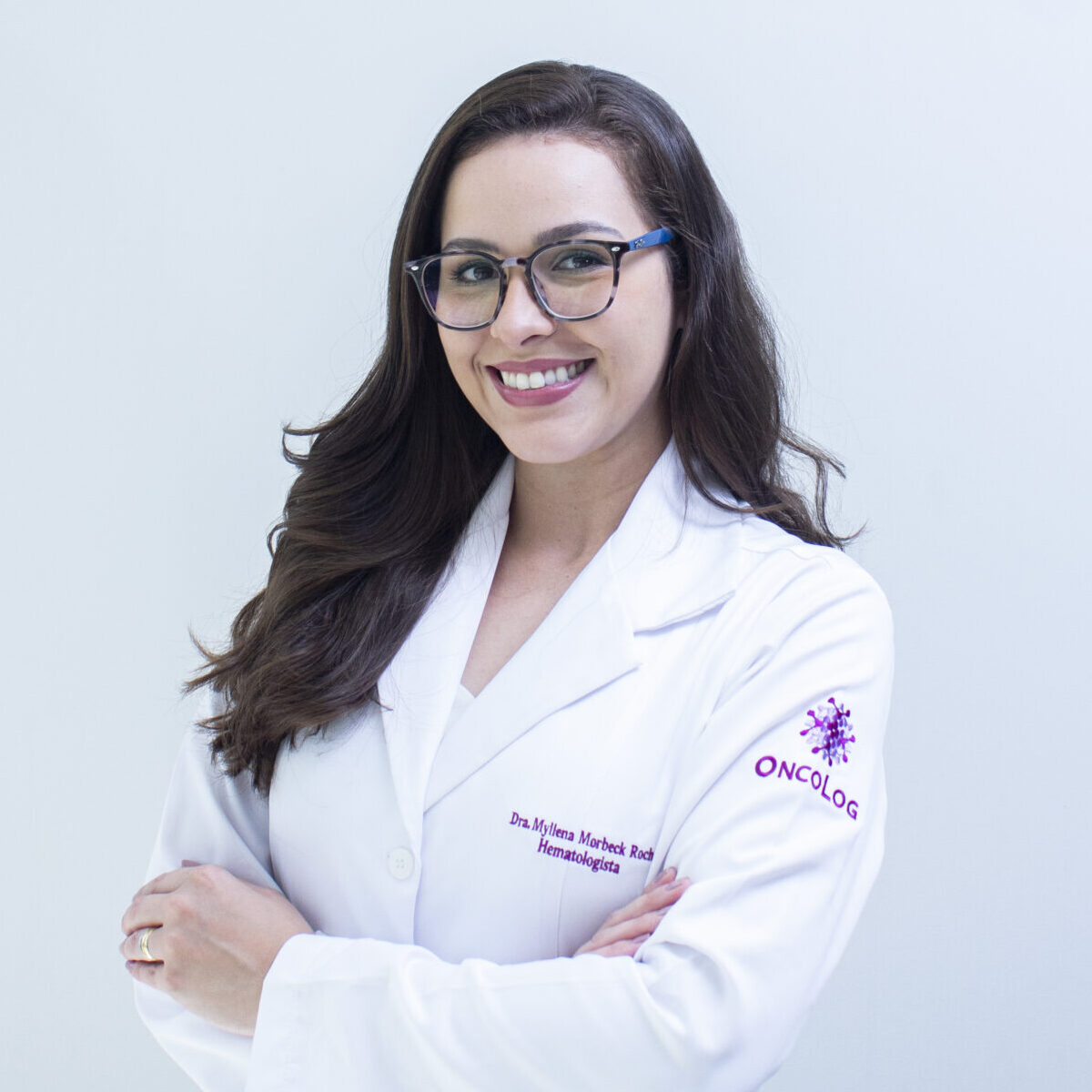 Dra. Myllena. Especialista em Hematologia e Hemoterapia